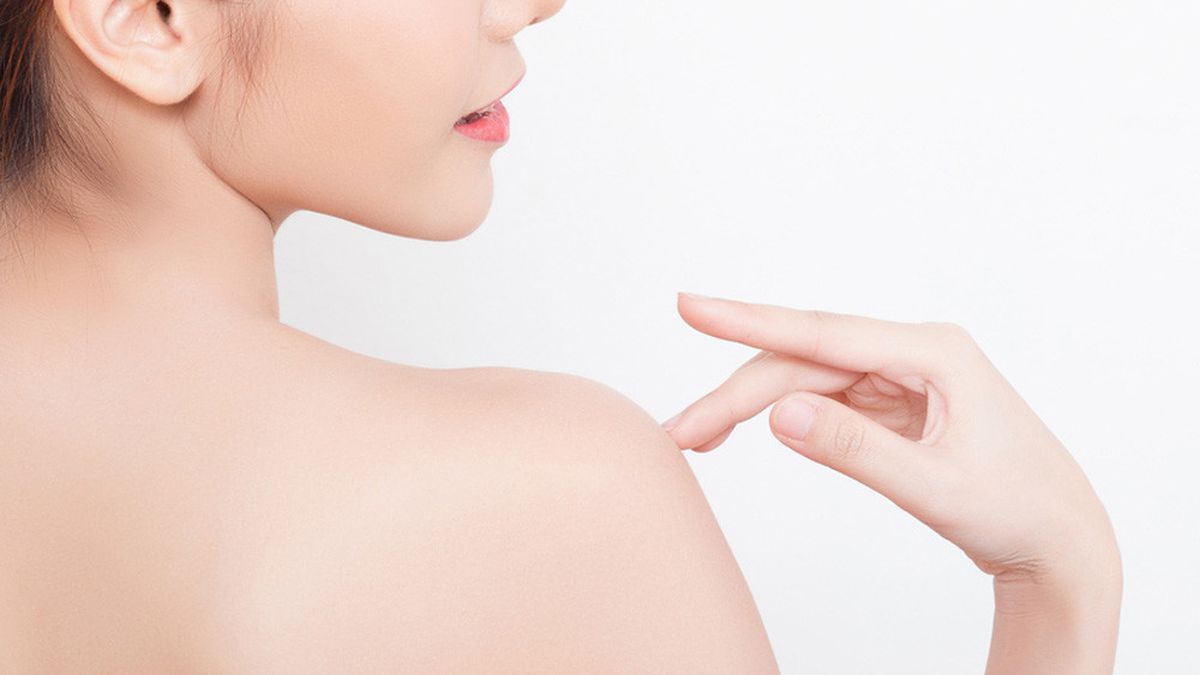 shower scrub artinya